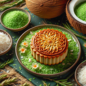 Bánh trung thu cốm gia truyền Laranda